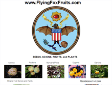 Tablet Screenshot of flyingfoxfruits.com
